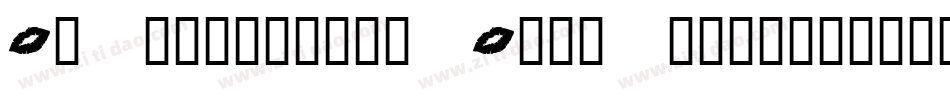 KR Valentine Kids 2006字体转换